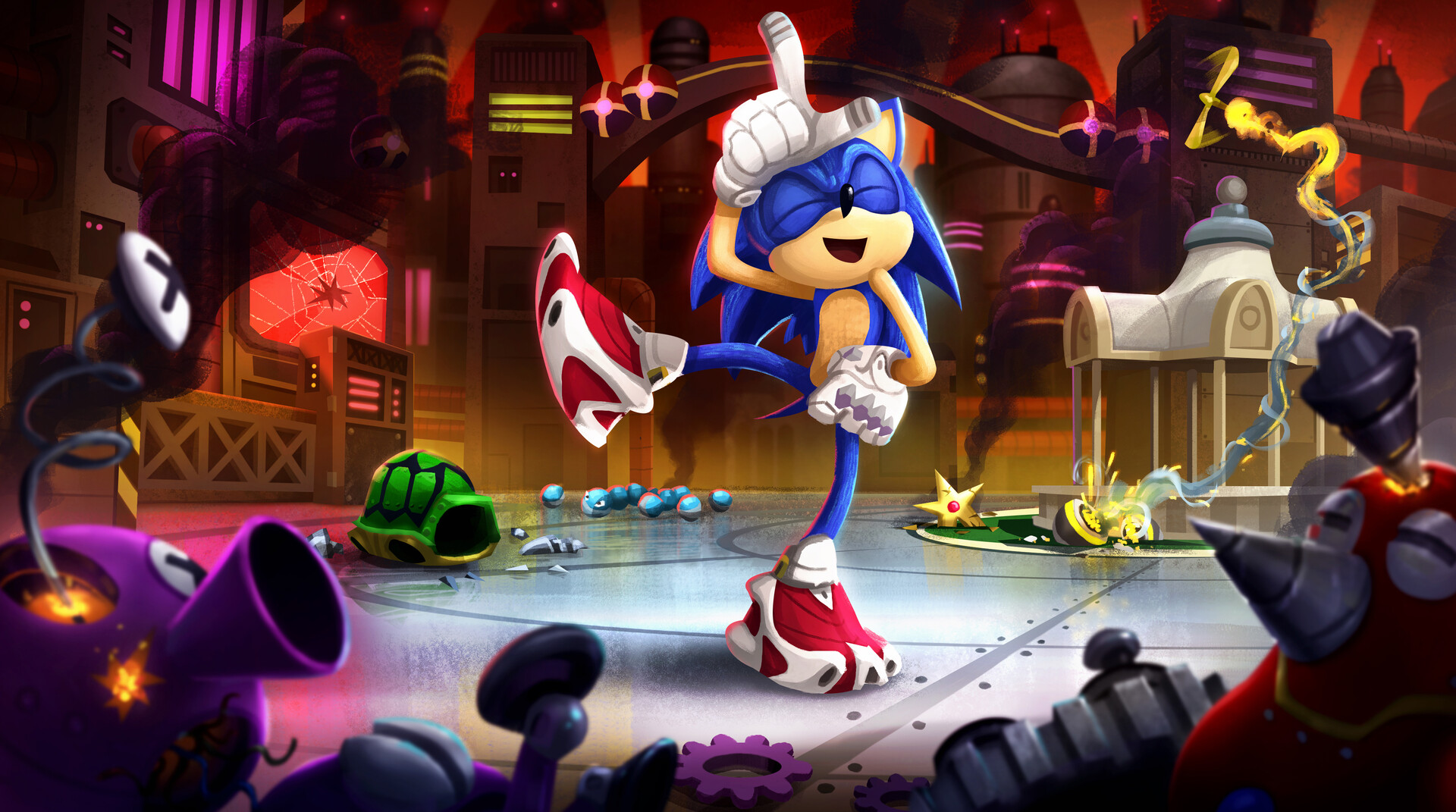 Sonic Prime Animated Series Concept Art Discovered Nintendo Wire