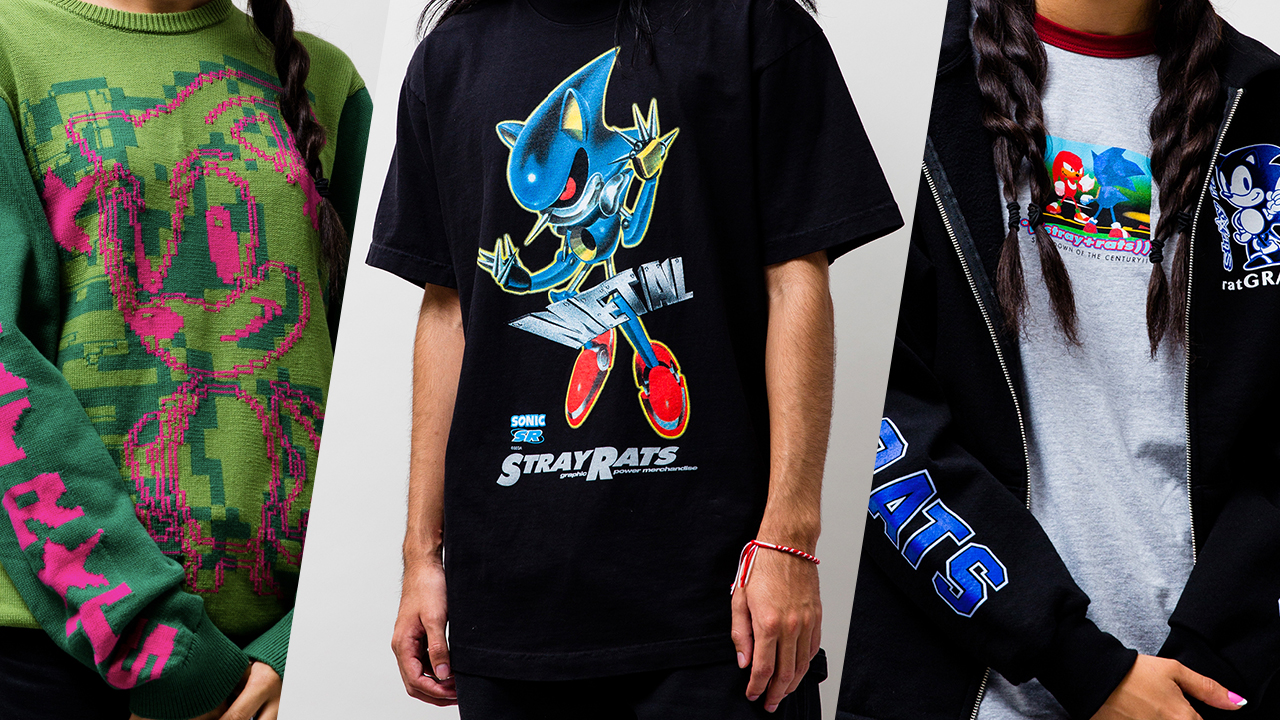 Stray Rats reveals extremely '90s Sonic the Hedgehog apparel line