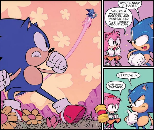 IDW Classic Sonic, Tails & Amy Anniversary Comics - Read Online