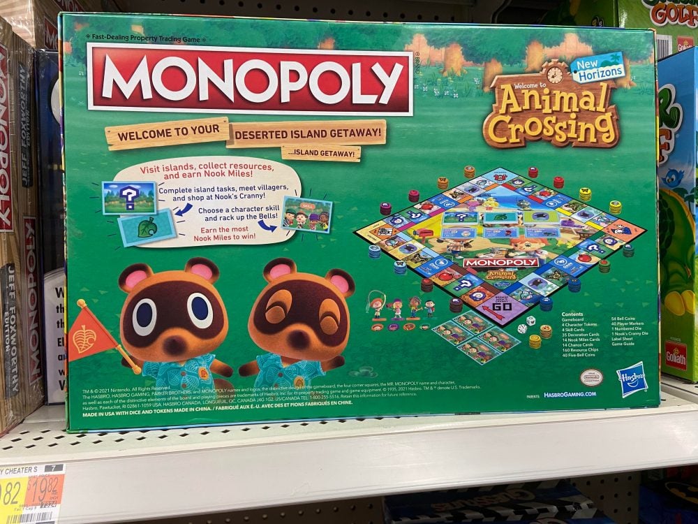 Monopolio Animal Crossing