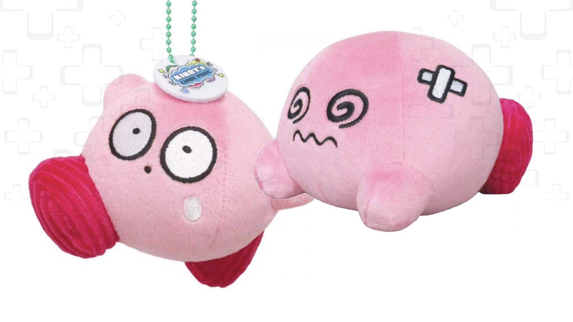 kirby comic panic plush