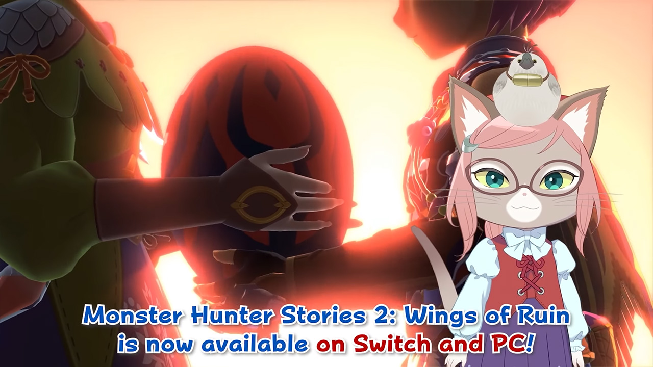 Monster Hunter Stories 2's Tsukino is now a VTuber in new video series -  Nintendo Wire