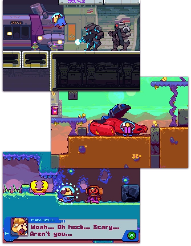 Goodboy Galaxy - a game for GBA (+ PC + Switch soon)