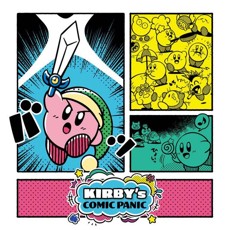 kirby's comic panic plush