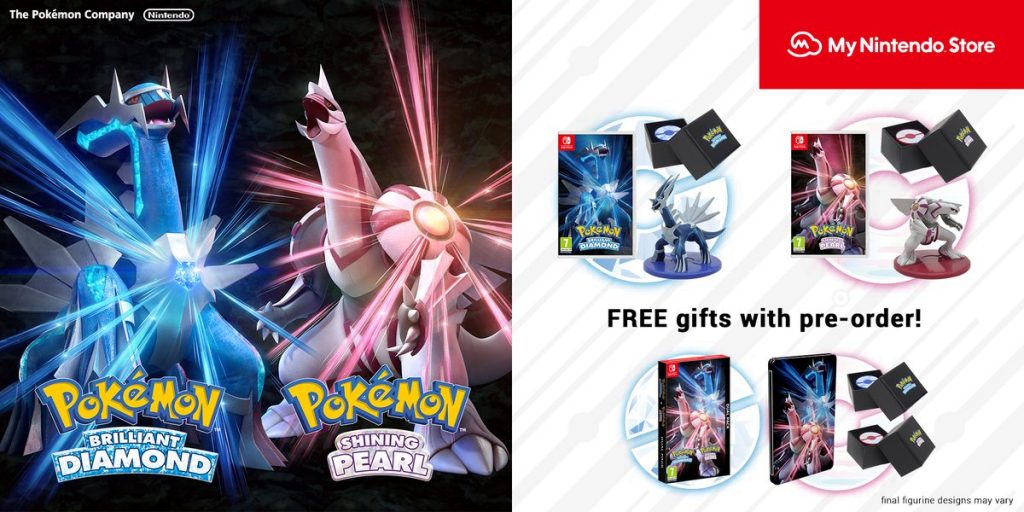 Pokemon Brilliant Diamond/Shining Pearl Exclusive Bundle