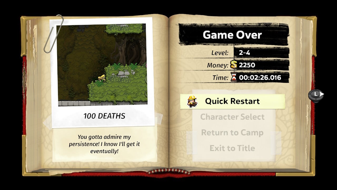 Spelunky 2 Review (Switch eShop)