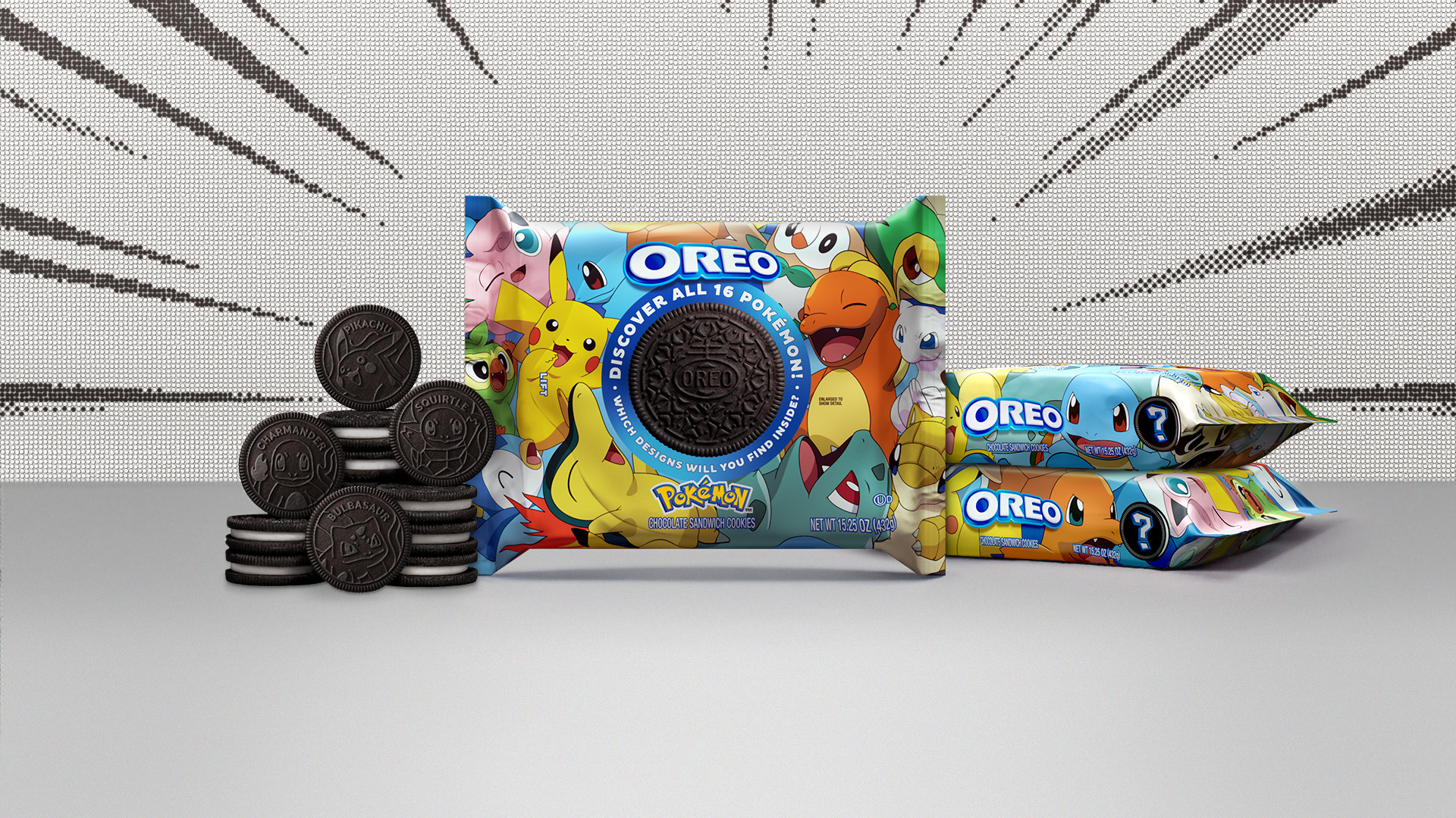 Pokémon Oreos get a full reveal video, 16 different cookies to find