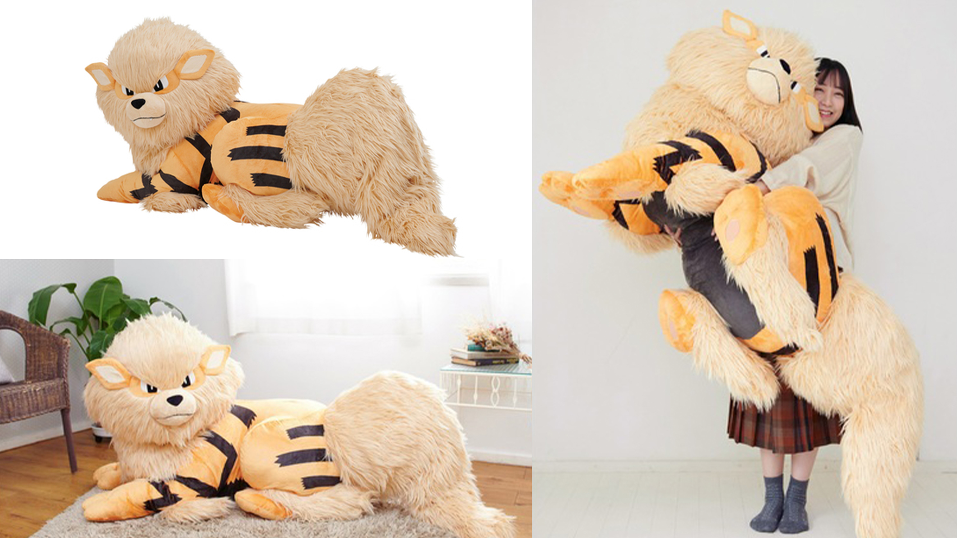 huge arcanine plush