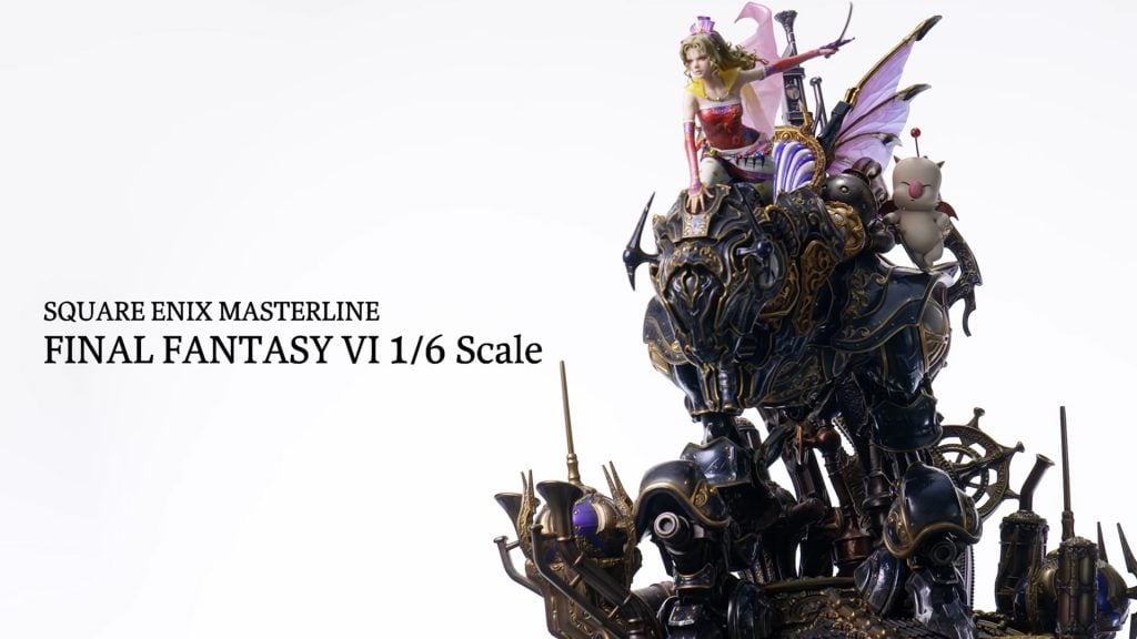 Final Fantasy VI Masterline Statue. Terra riding Magiteck armor.