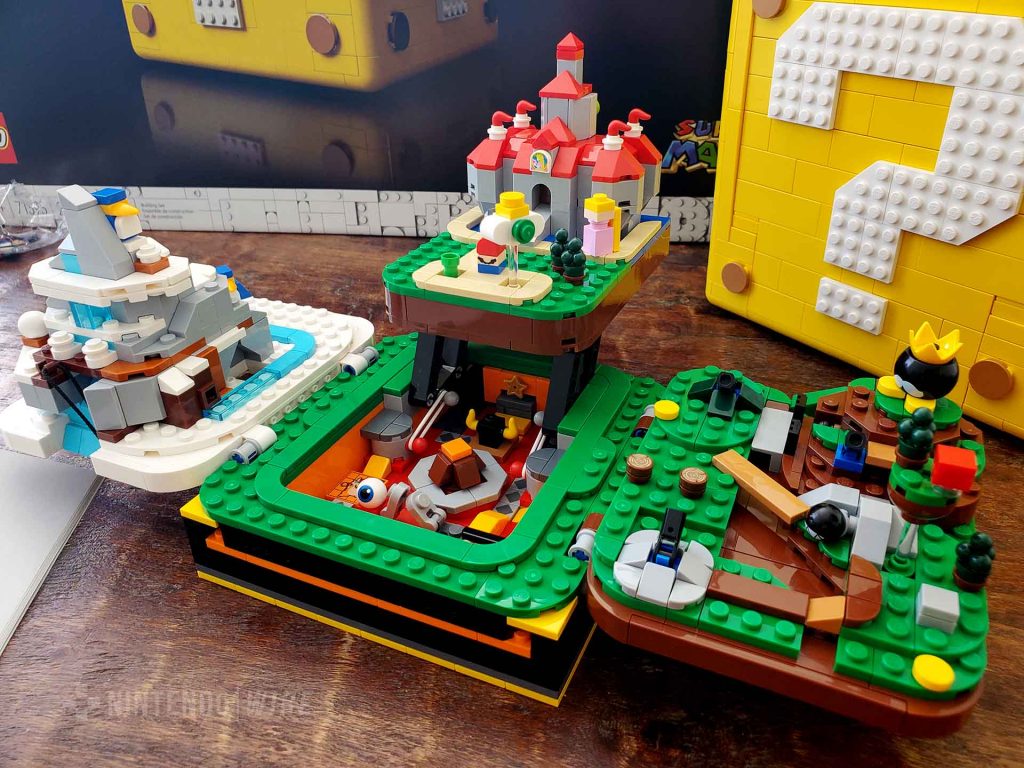 Lego super mario box sale