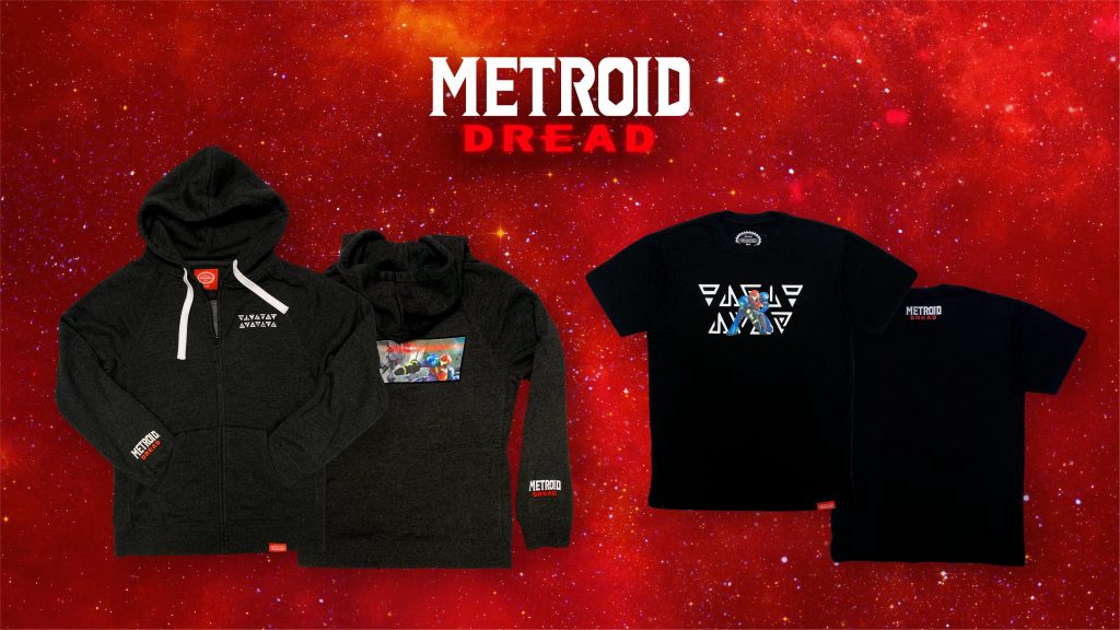 Annunciate le collezioni di merchandising ufficiale di Metroid Dread per Nintendo New York e Nintendo Tokyo