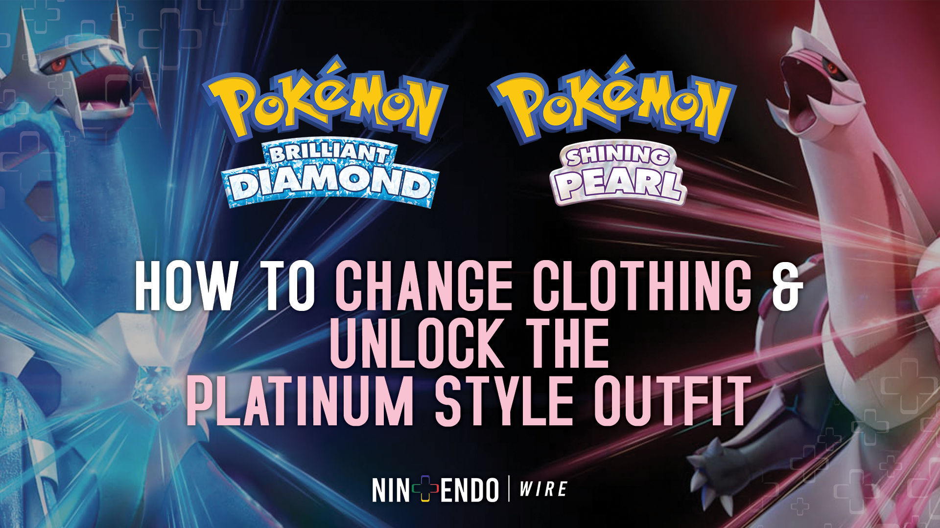 How to Change Clothing and Unlock Platinum Outfit in Pokémon BDSP