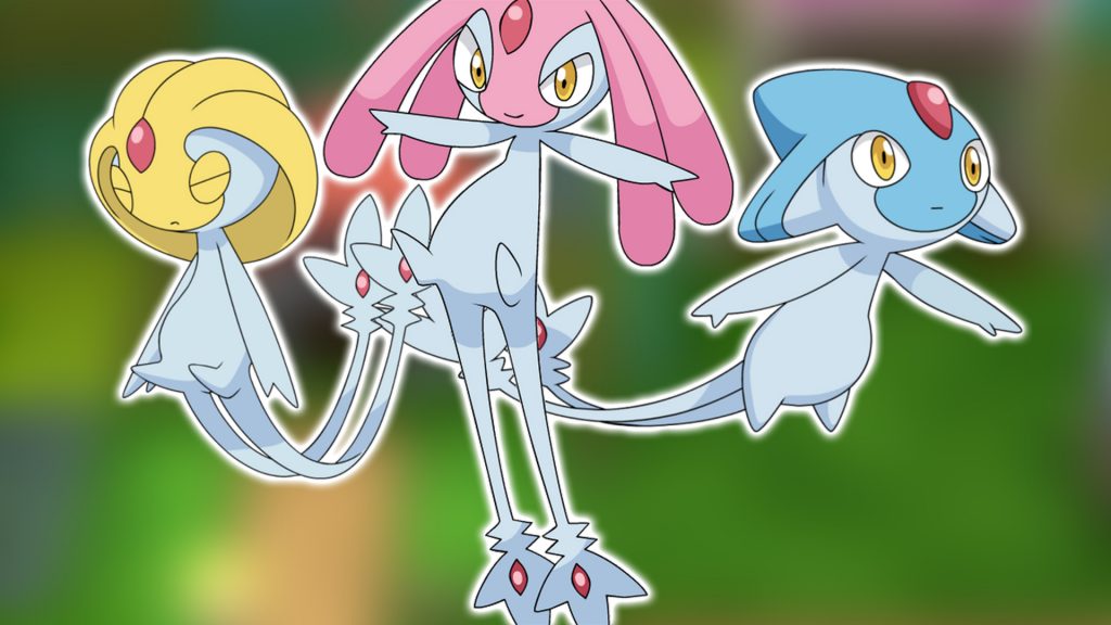 Catch Uxie, Mesprit & Azelf in Pokémon Diamond, Pearl & Platinum