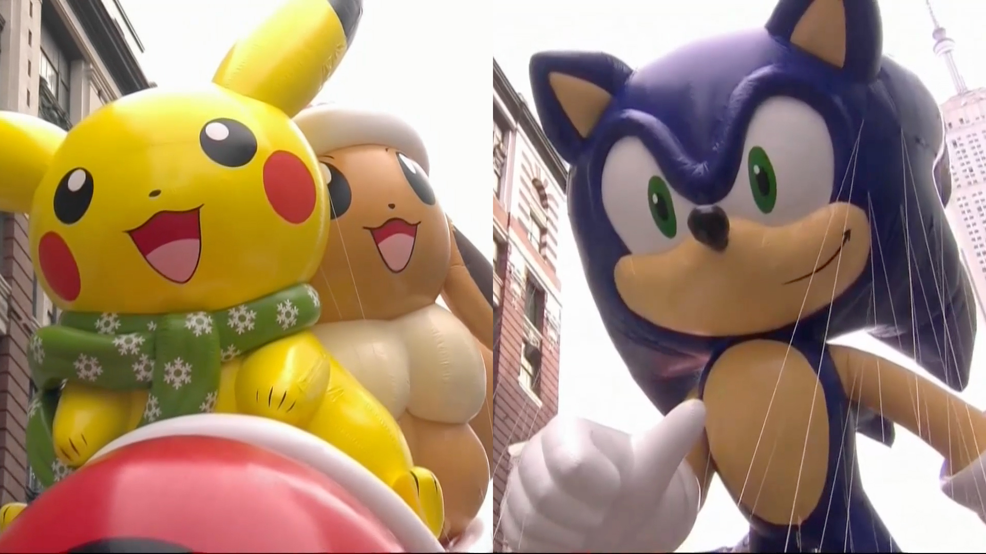 Pikachu and Eevee feature in the Macy's Thanksgiving Day Parade (Video) -  My Nintendo News