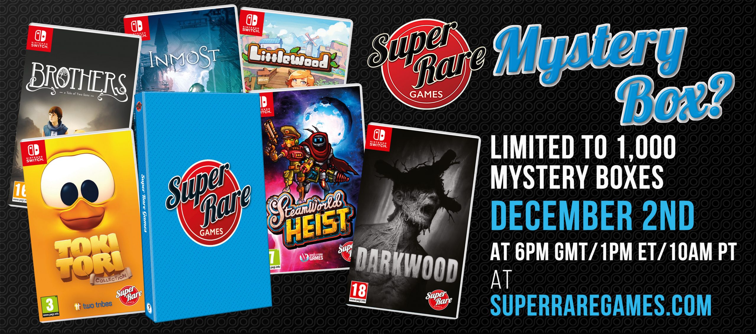 Super Rare Games to sell previous releases in Super Rare Mystery Box this  Thursday – Nintendo Wire