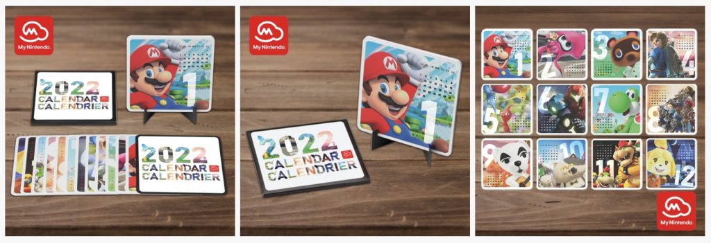 North American My Nintendo Adds Rewards: 2022 Desk Calendar, Zelda Phone Ring Holder - Nintendo Wire