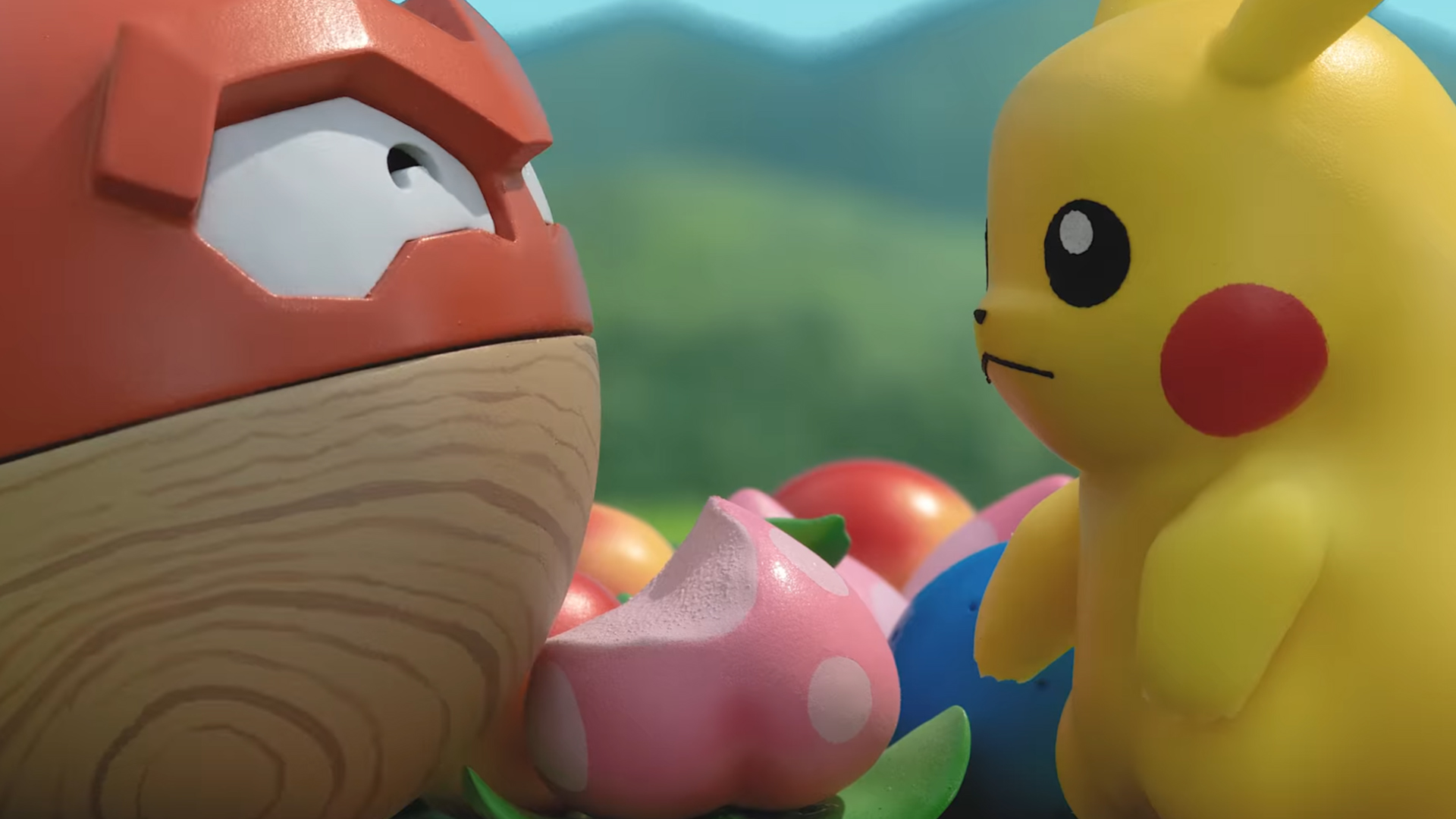 Hisuian Voltorb Rolls Around in Adorable Stop Motion Pokémon Short