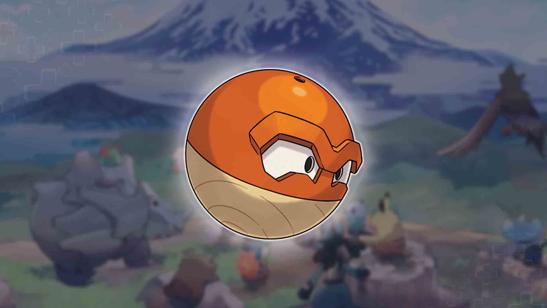 Voltorb de Hisui é apresentado para Pokémon Legends: Arceus