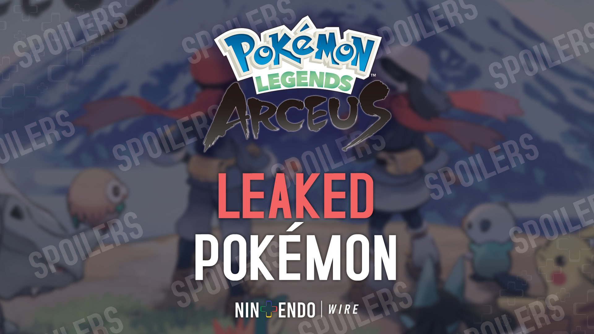Pokemon Legends: Arceus Pokedex Leaks: Spoilers for full list including all  legendaries - GameRevolution