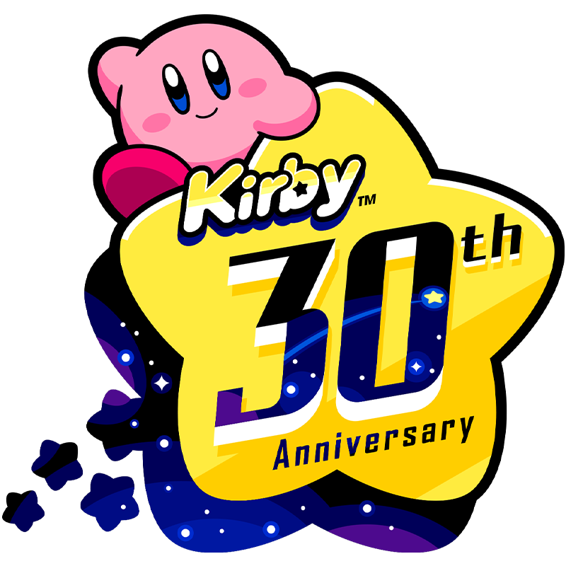 Kirby 30th Anniversary site introduces new logo and special wallpaper -  Nintendo Wire