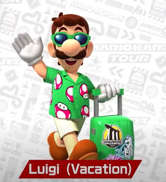 vacation tour mario kart tour