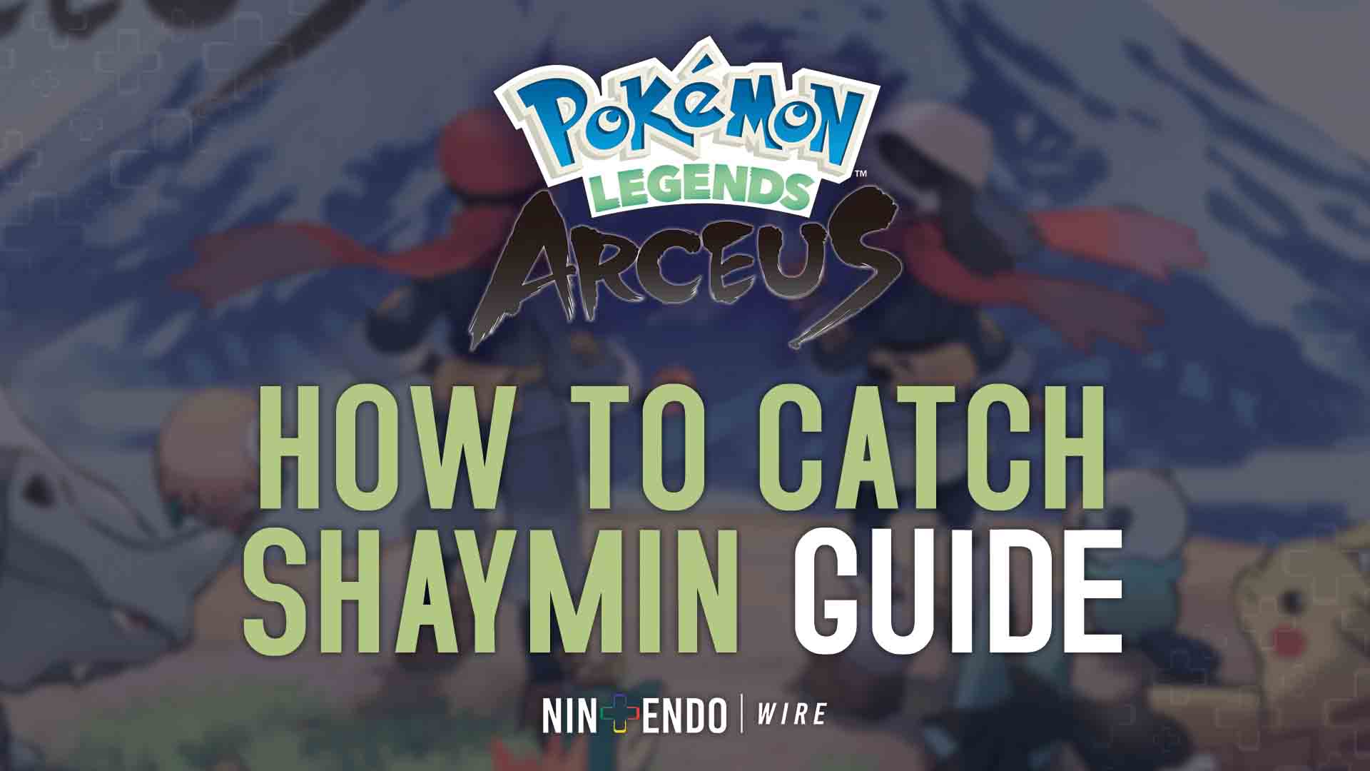 Pokémon Legends: Arceus - How to Catch the Mythical Shaymin & Change Its  Forme