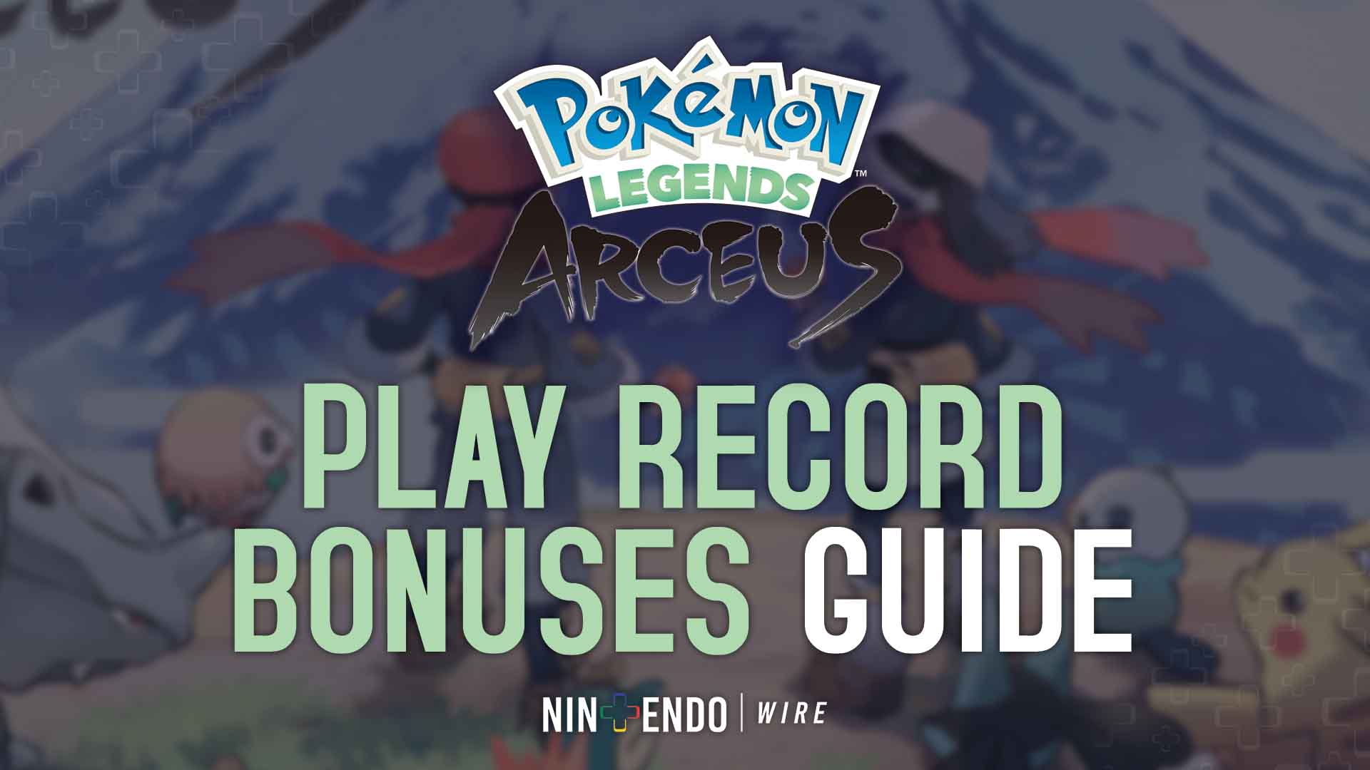 Pokémon Legends: Arceus, Special Bonuses, Official Website