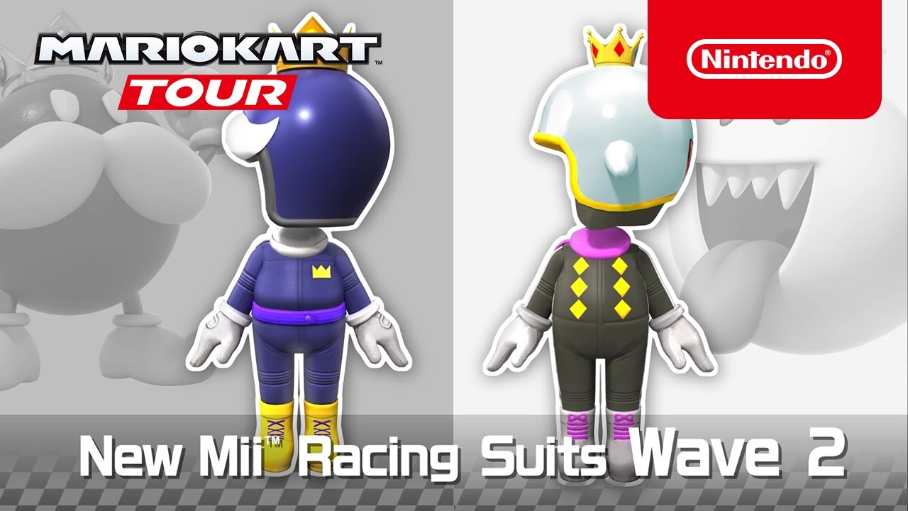 Mario Kart Tour Adds King Bob Omb And King Boo Mii Racing Suits Nintendo Wire 2455