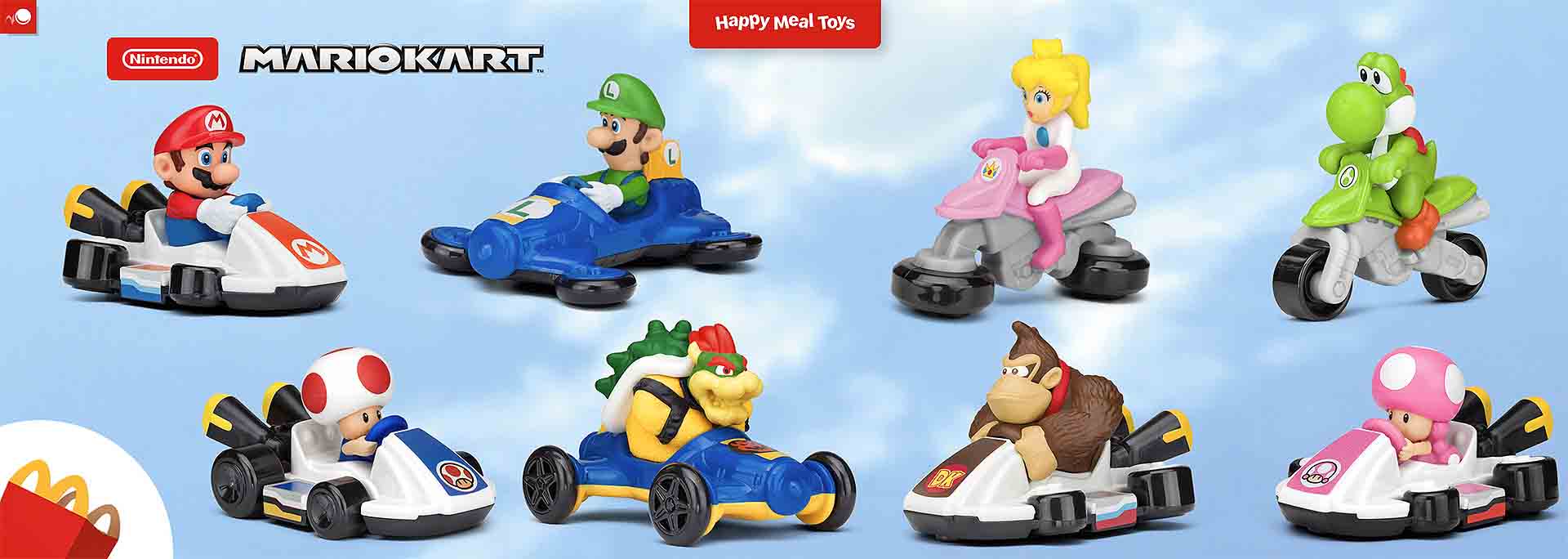 Mario Kart toys are now available in US McDonald’s Happy Meals