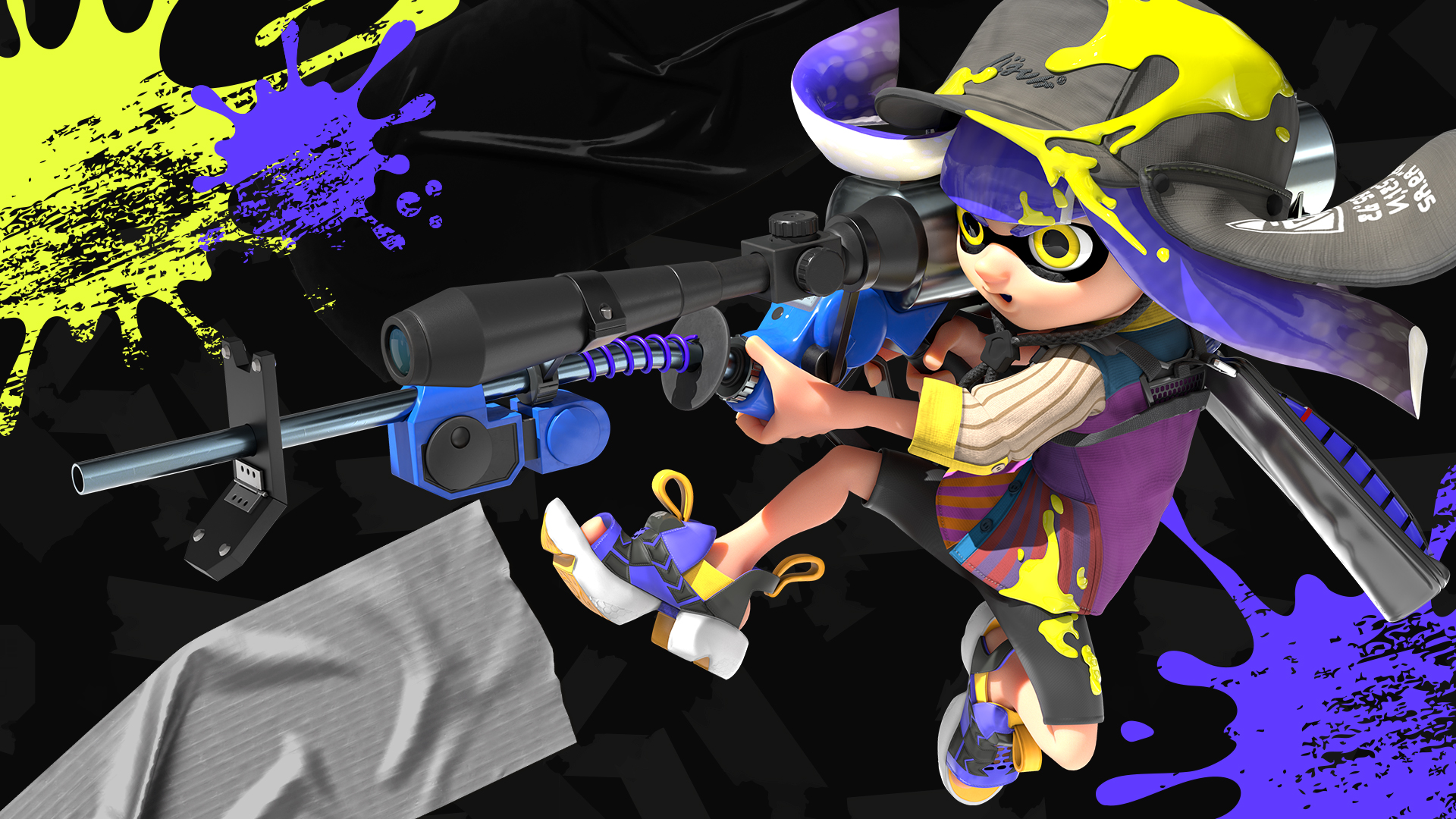 Squid Research Lab Showcases Charger Weapons Available In Splatoon 3 Nintendo Wire