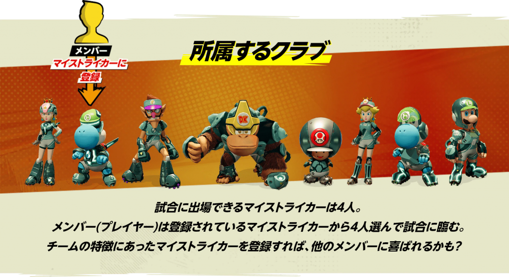 マリオ ストライカーズ バトルリーグがたくさんの美しい新しいキャラクターアートをリリース Gamingsym Japan