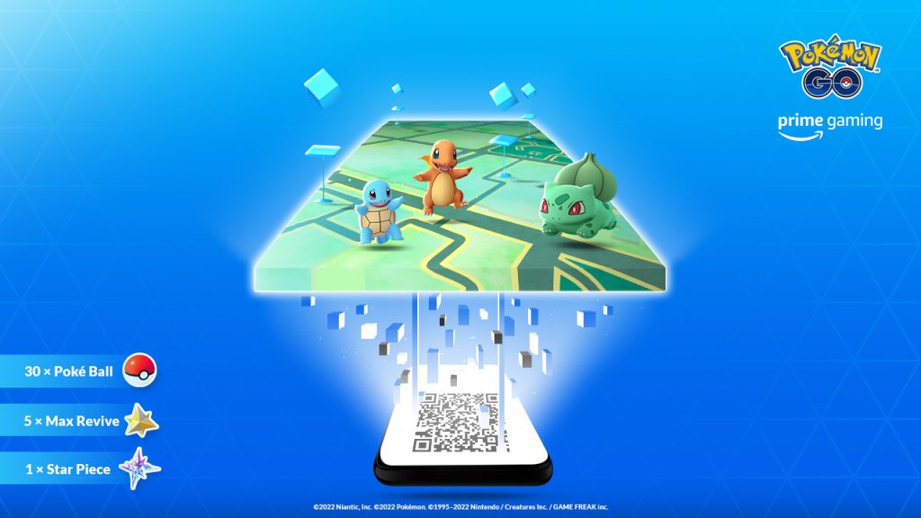 Claim your Pokémon GO Prime Gaming rewards