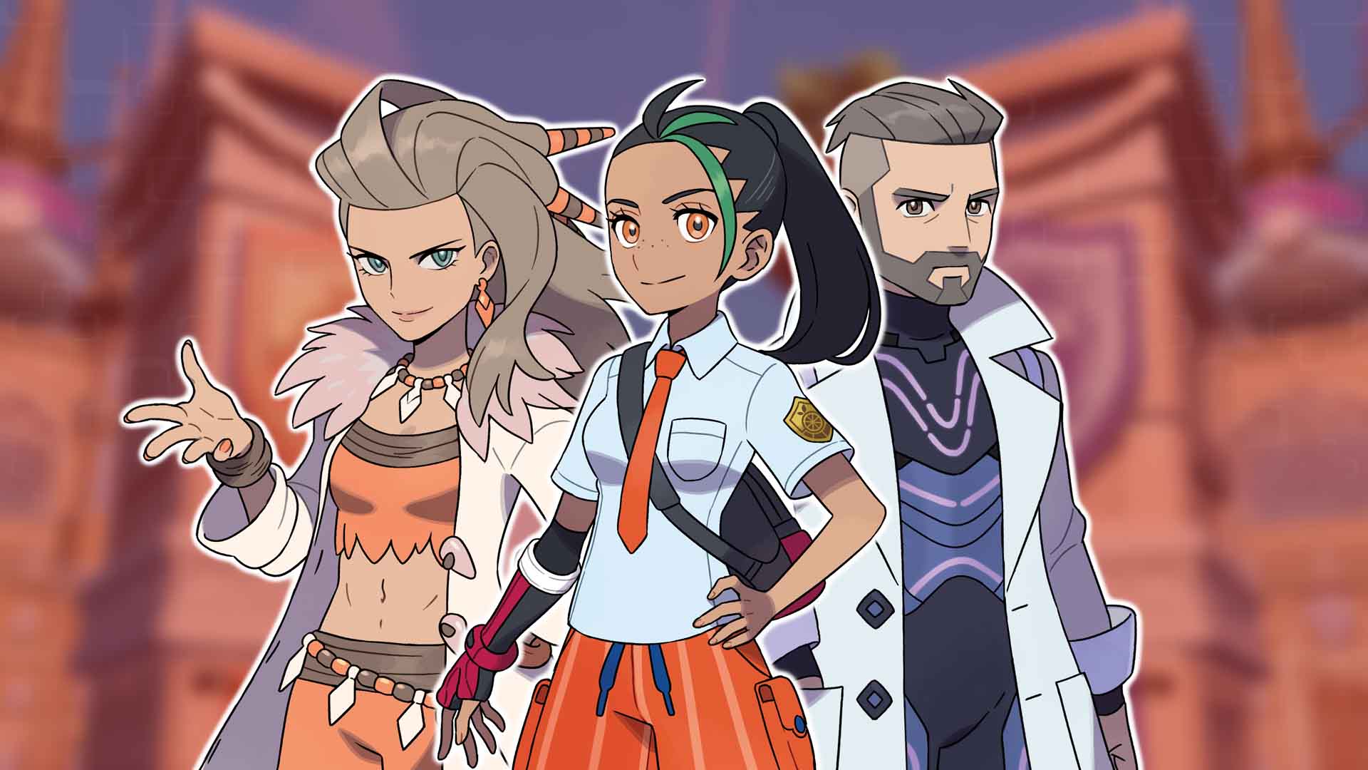 New Characters — Pokémon Scarlet and Pokémon Violet