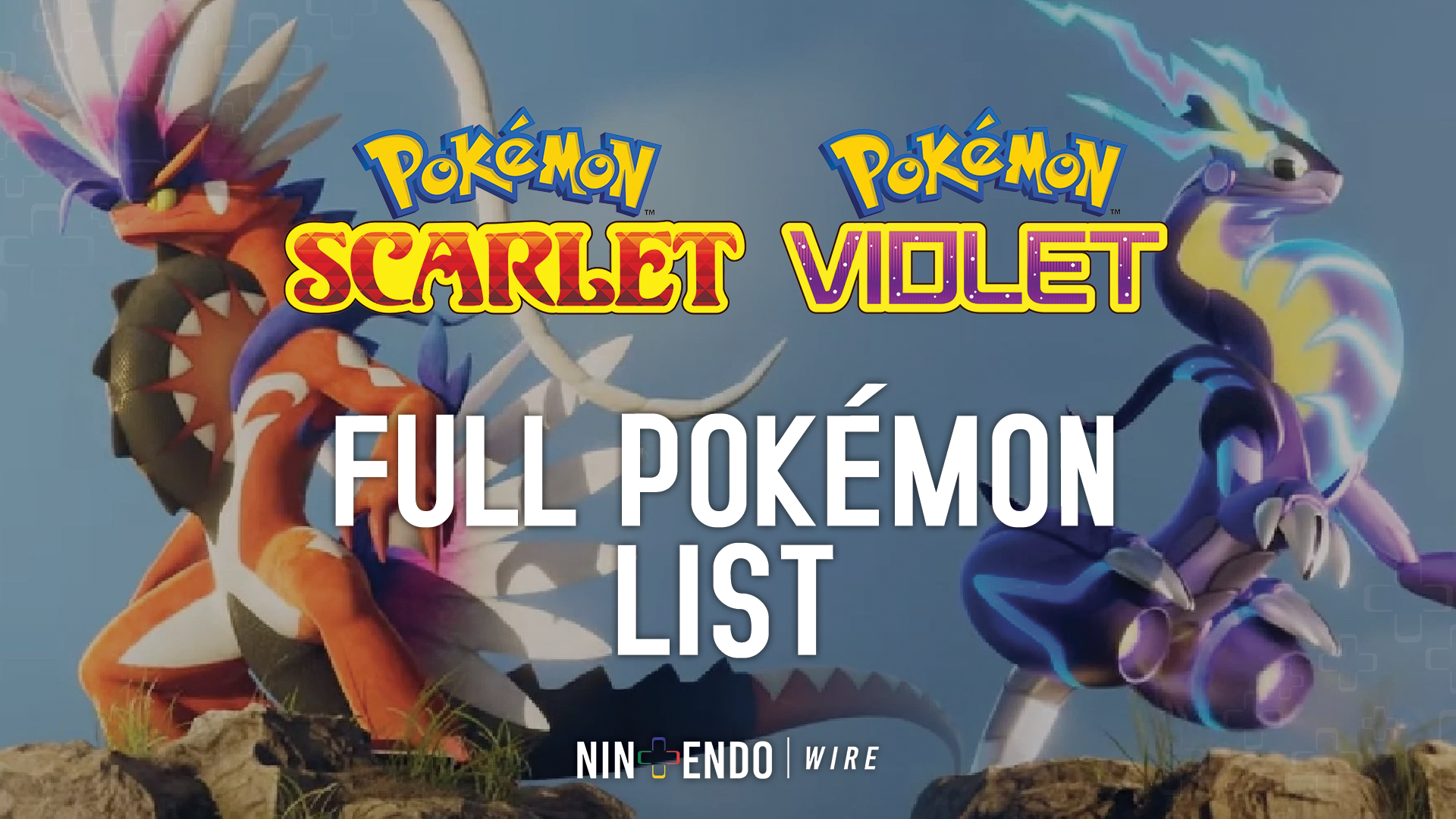 Pokemon Scarlet and Violet Pokedex