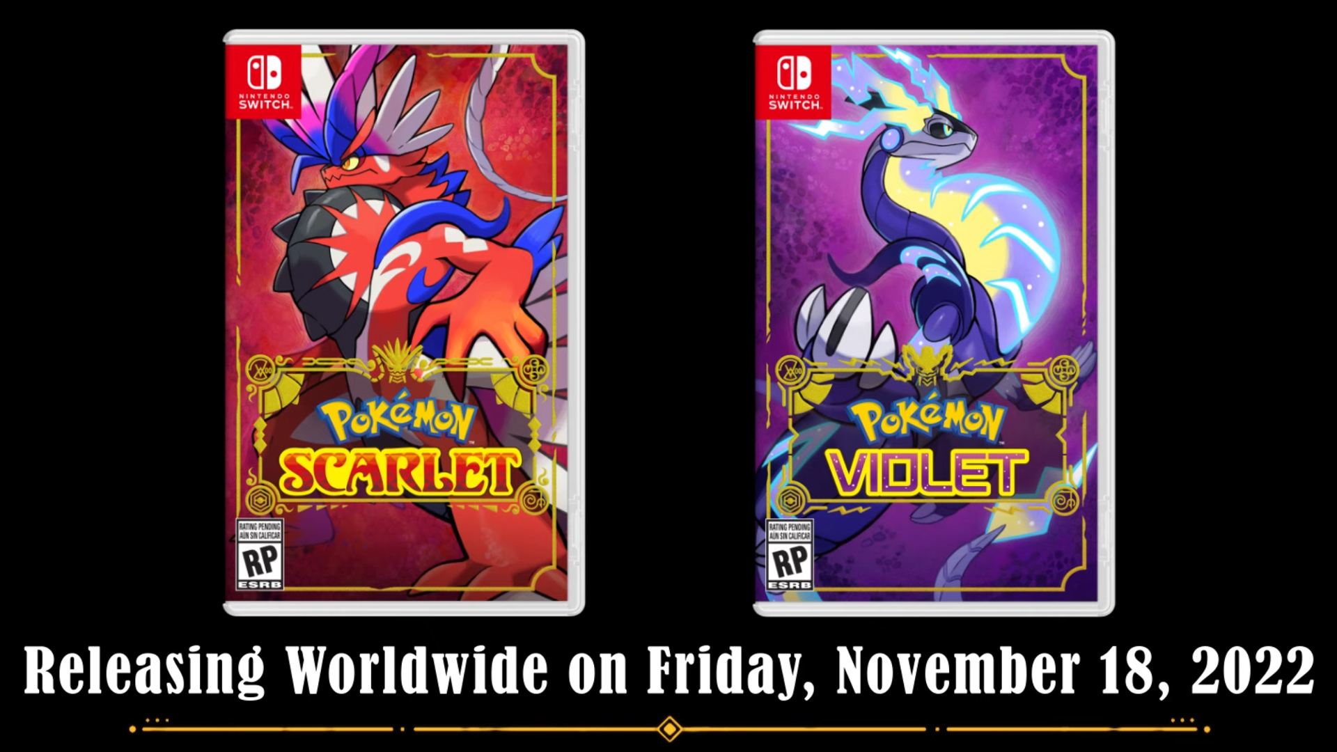 Pokémon Scarlet and Violet releasing worldwide November 18th – Nintendo ...