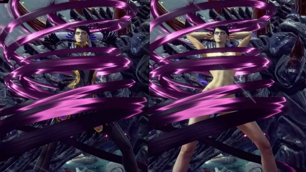 Video: Here's A Closer Look At Bayonetta 3's Censored Naive Angel Mode