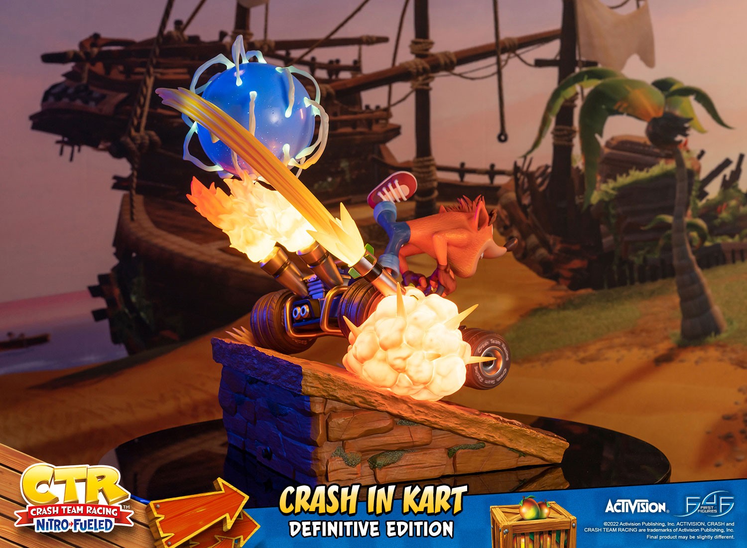 First 4 Figures Crash Team Racing Nitro-Fueled Statue unveiled, pre ...