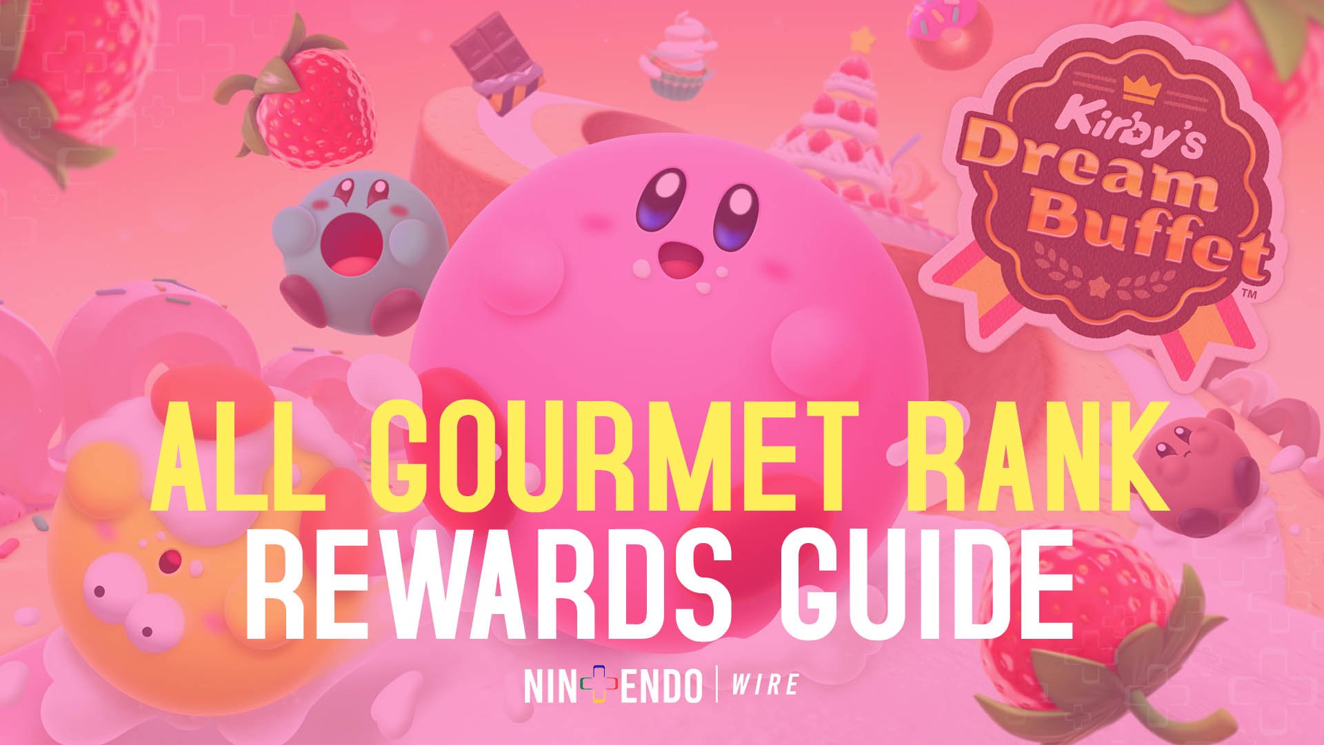 Full list of amiibo rewards in Kirby and the Forgotten Land