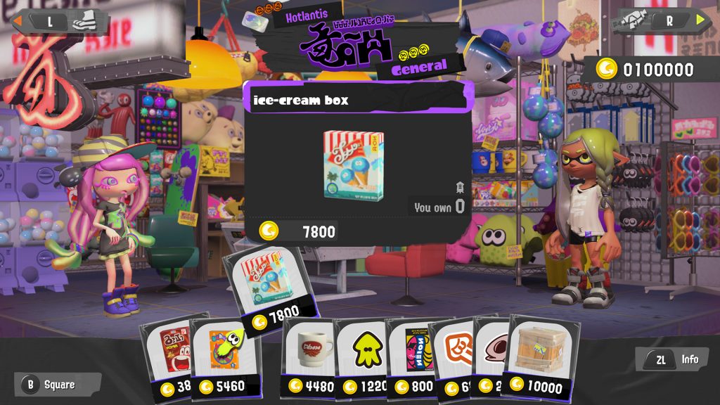 Splatoon store 2024