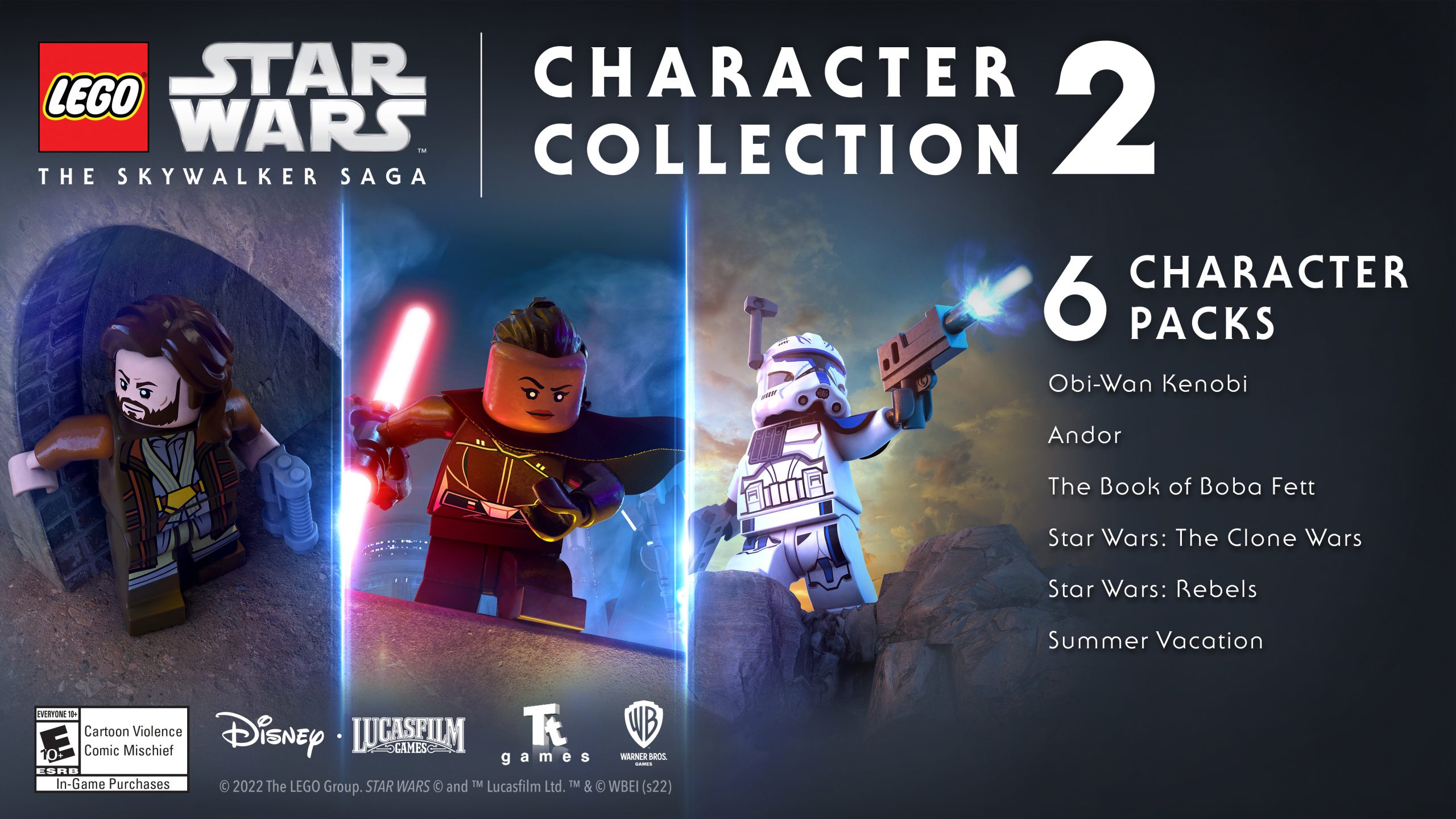 LEGO® Star Wars™: The Skywalker Saga The Clone Wars Character Pack