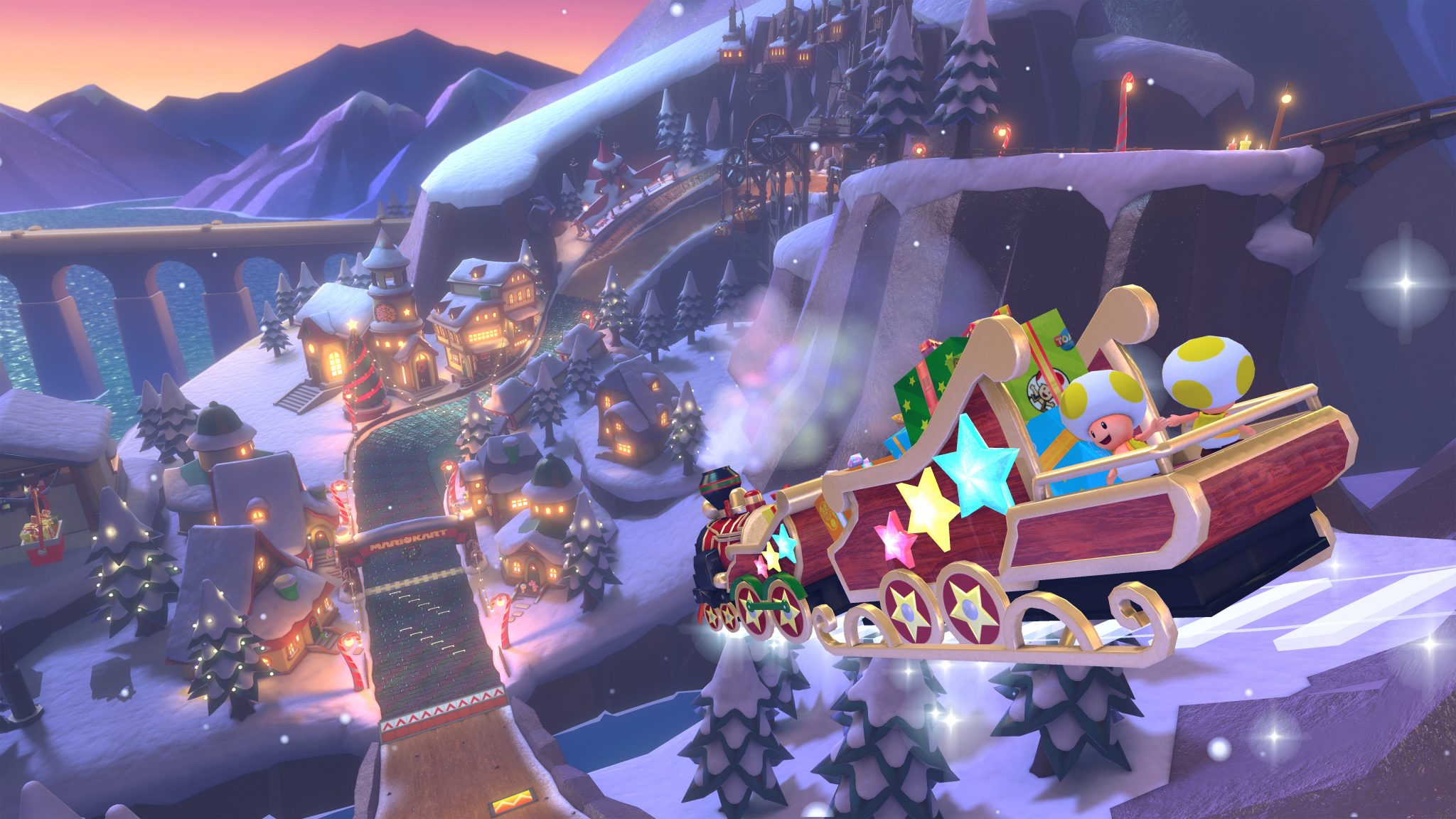 Peach Gardens And Merry Mountain Join Mario Kart 8 Deluxe Booster 