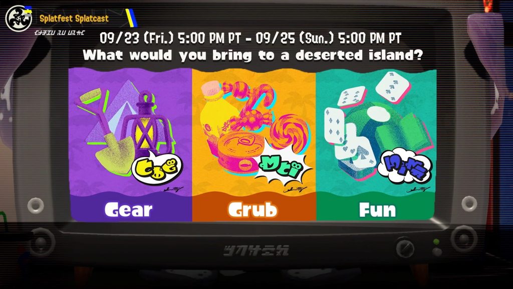 Splatoon 3's first postgame launch Splatfest announced Nintendo Wire