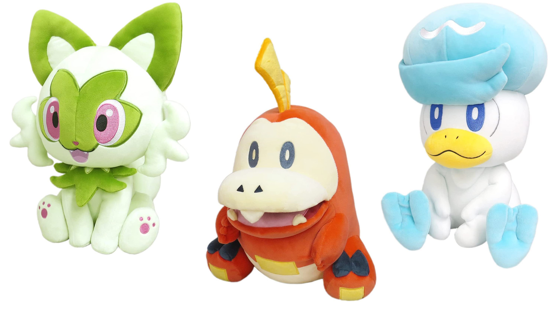 Pokémon Scarlet and Violet starters get plushes on Amazon Japan ...