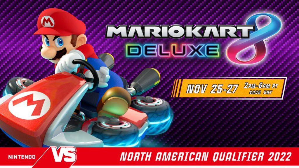 Race for the finish in Mario Kart 8 Deluxe North American Qualifier for