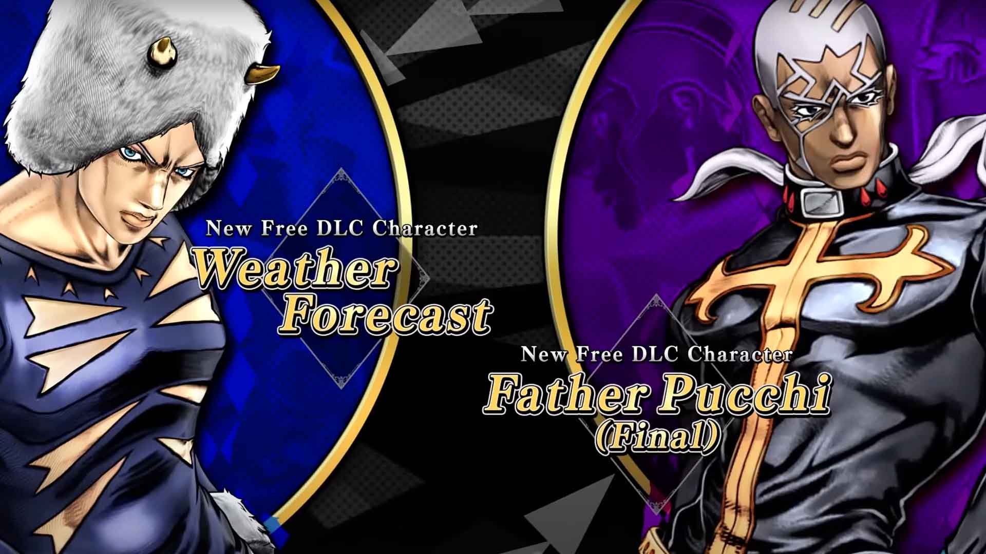 DLC roadmap reveals Father Pucchi Final and Weather Forecast for JoJo's  Bizarre Adventure: All-Star Battle R