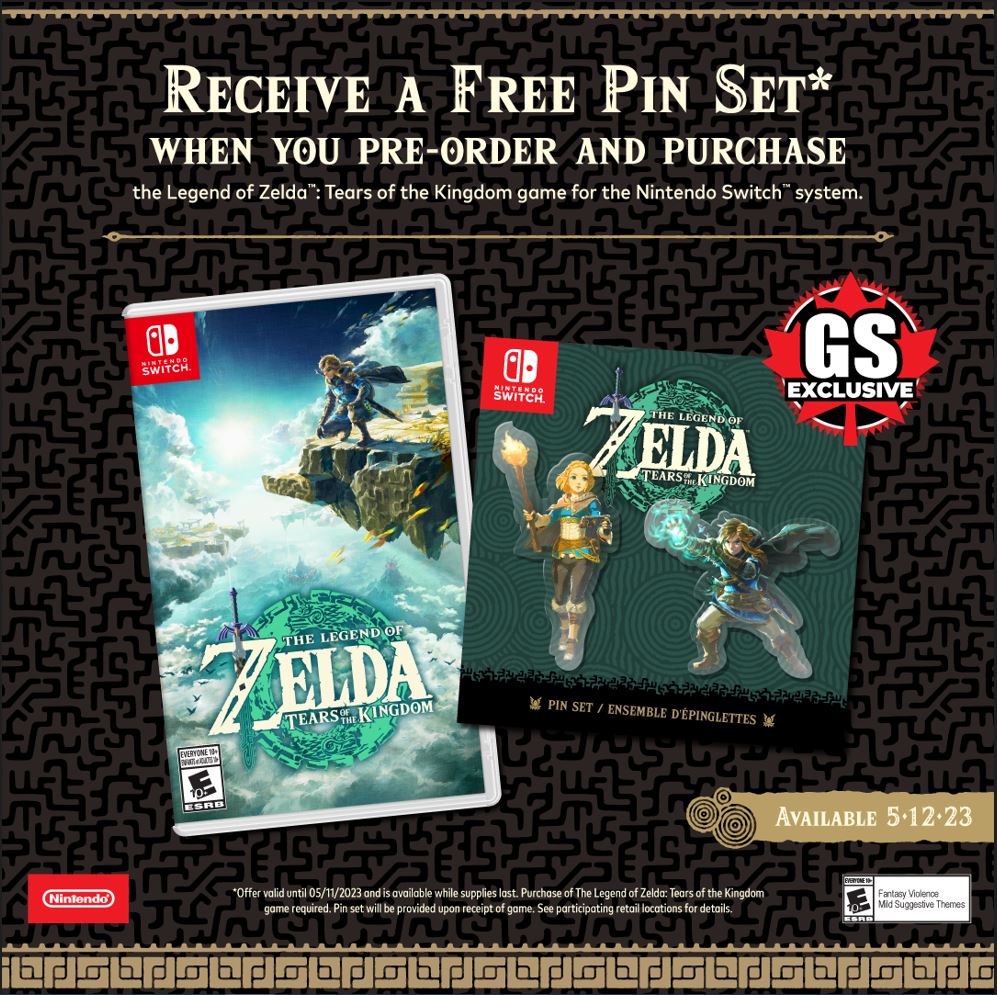 Pre-order The Legend of Zelda: Tears of the Kingdom on My Nintendo Store  and receive a bonus Collector's Coin and Luggage Tag with purchase!, News