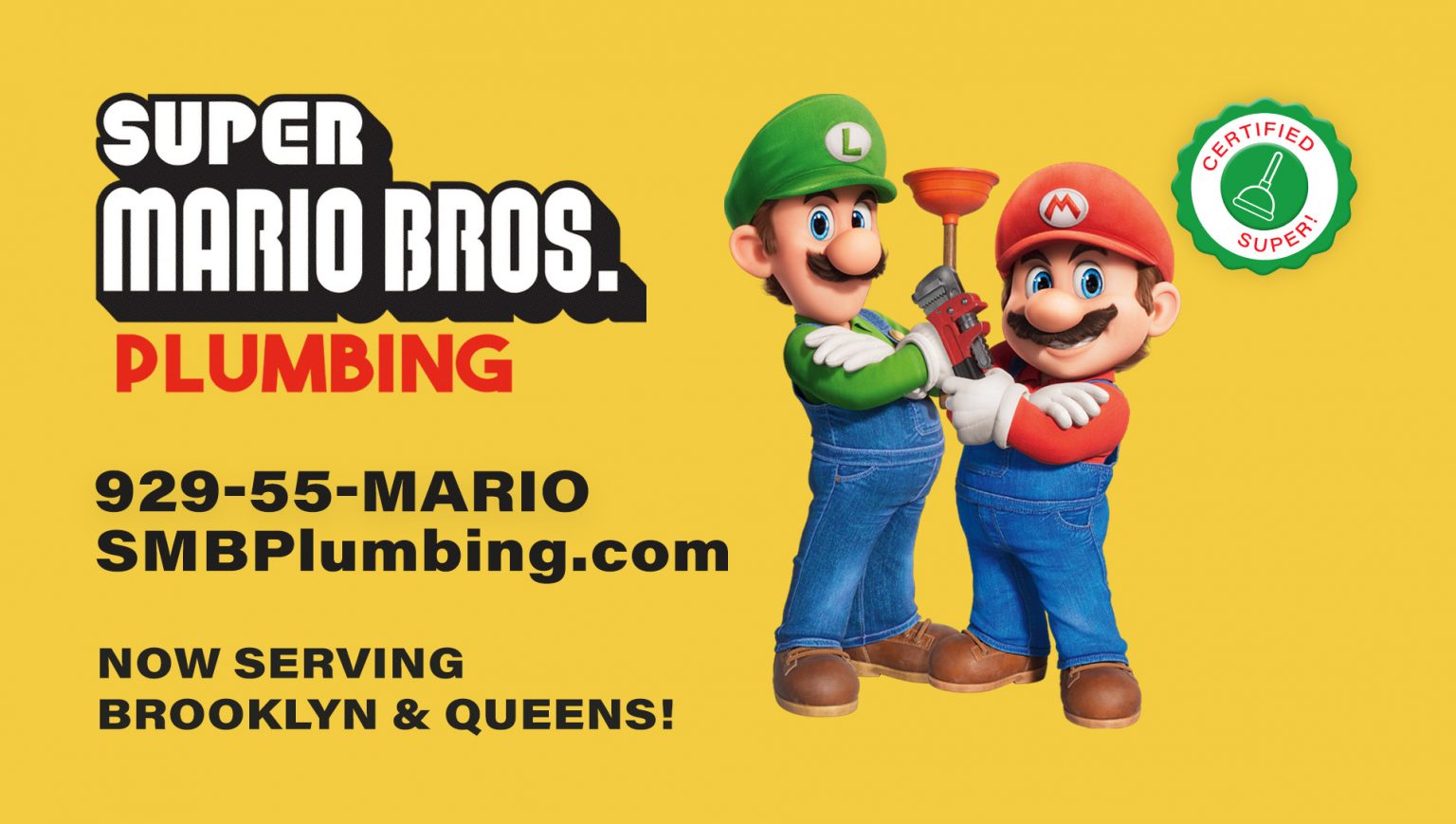 Super Mario Bros. Plumbing site opens, new clip of The Super Mario Bros