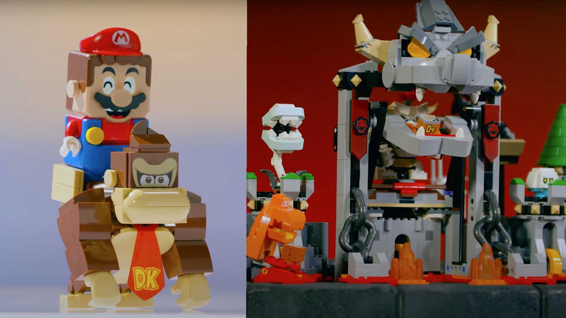 LEGO Announces Dry Bowser Castle and Donkey Kong Sets For MAR10 Day 2023