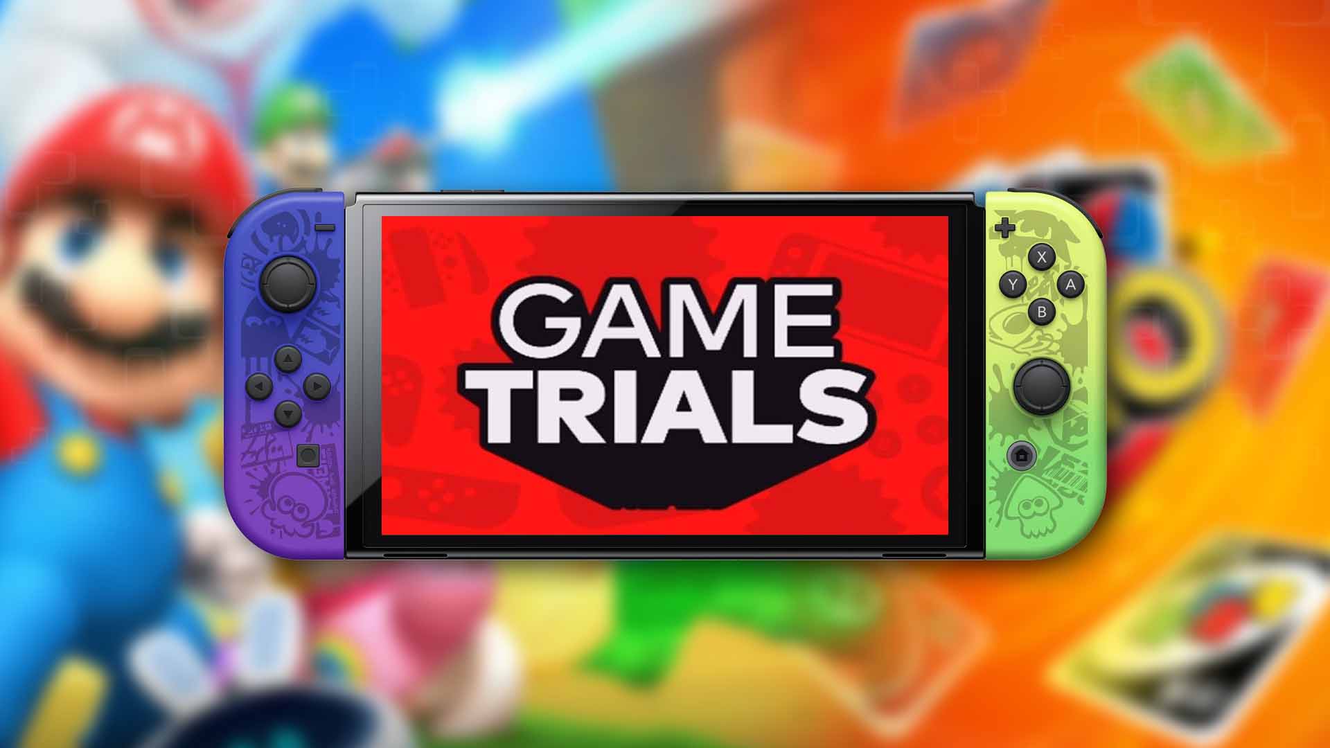 Nintendo switch shop online game trials