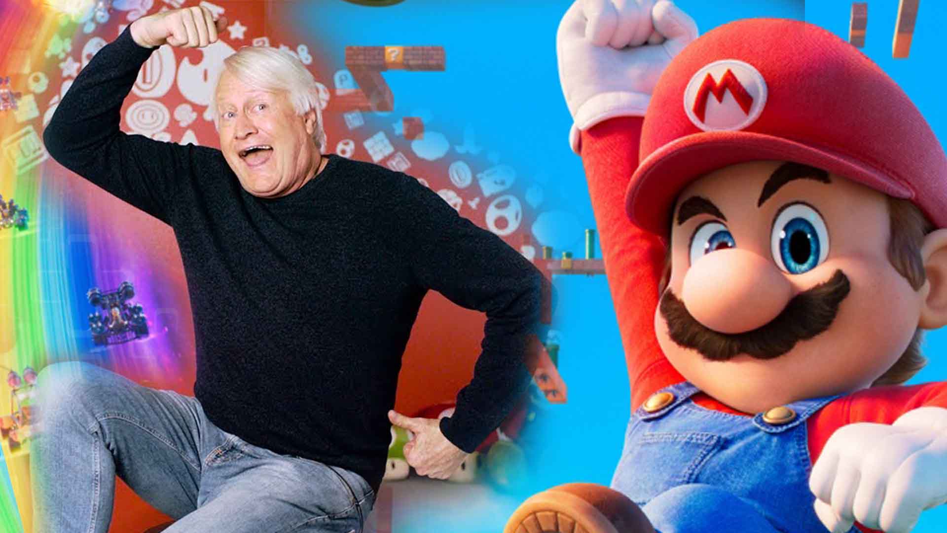 Who does Charles Martinet play in The Super Mario Bros. Movie